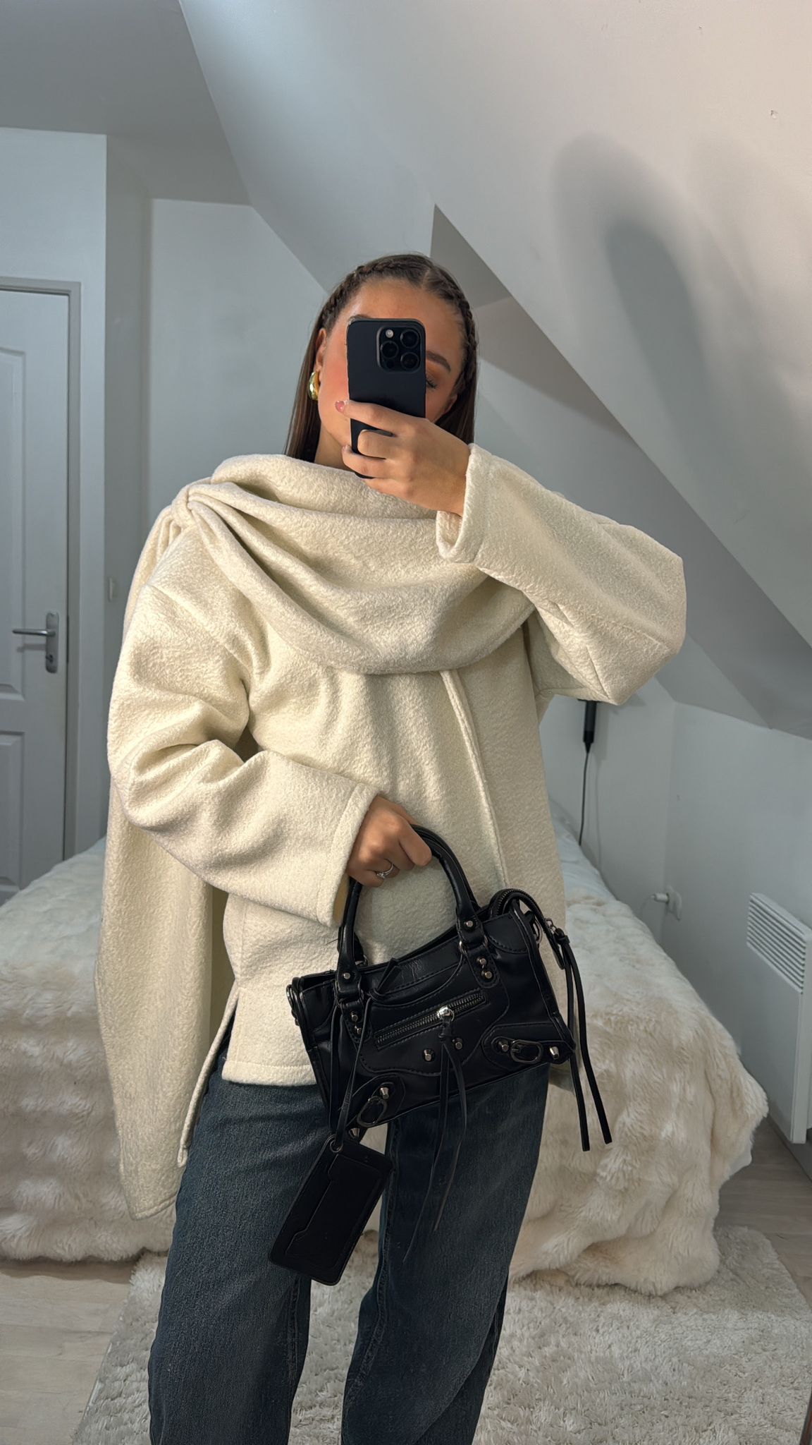 Veste écharpe