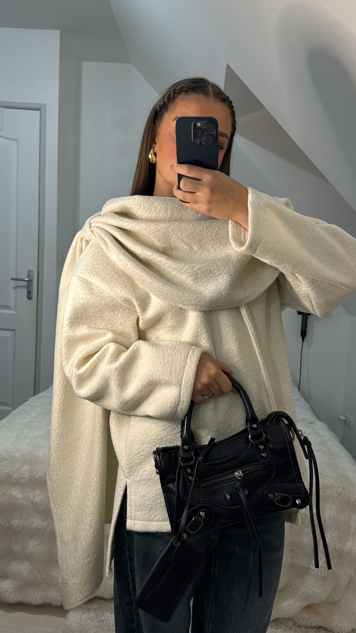 Veste écharpe