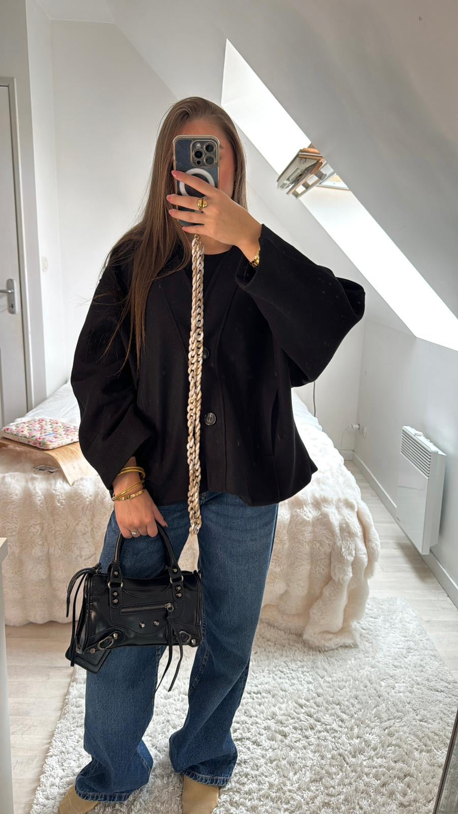 Veste bouton