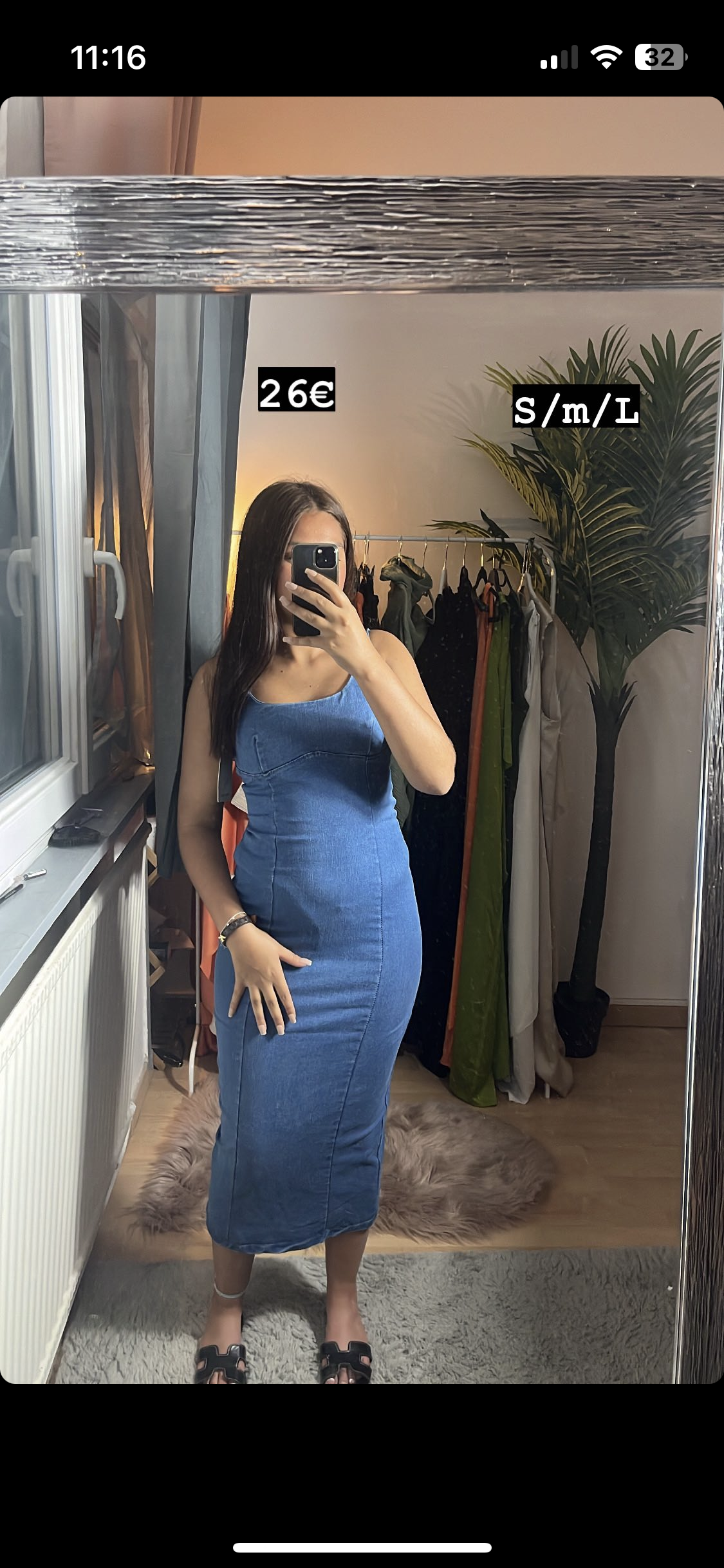 Robe jean
