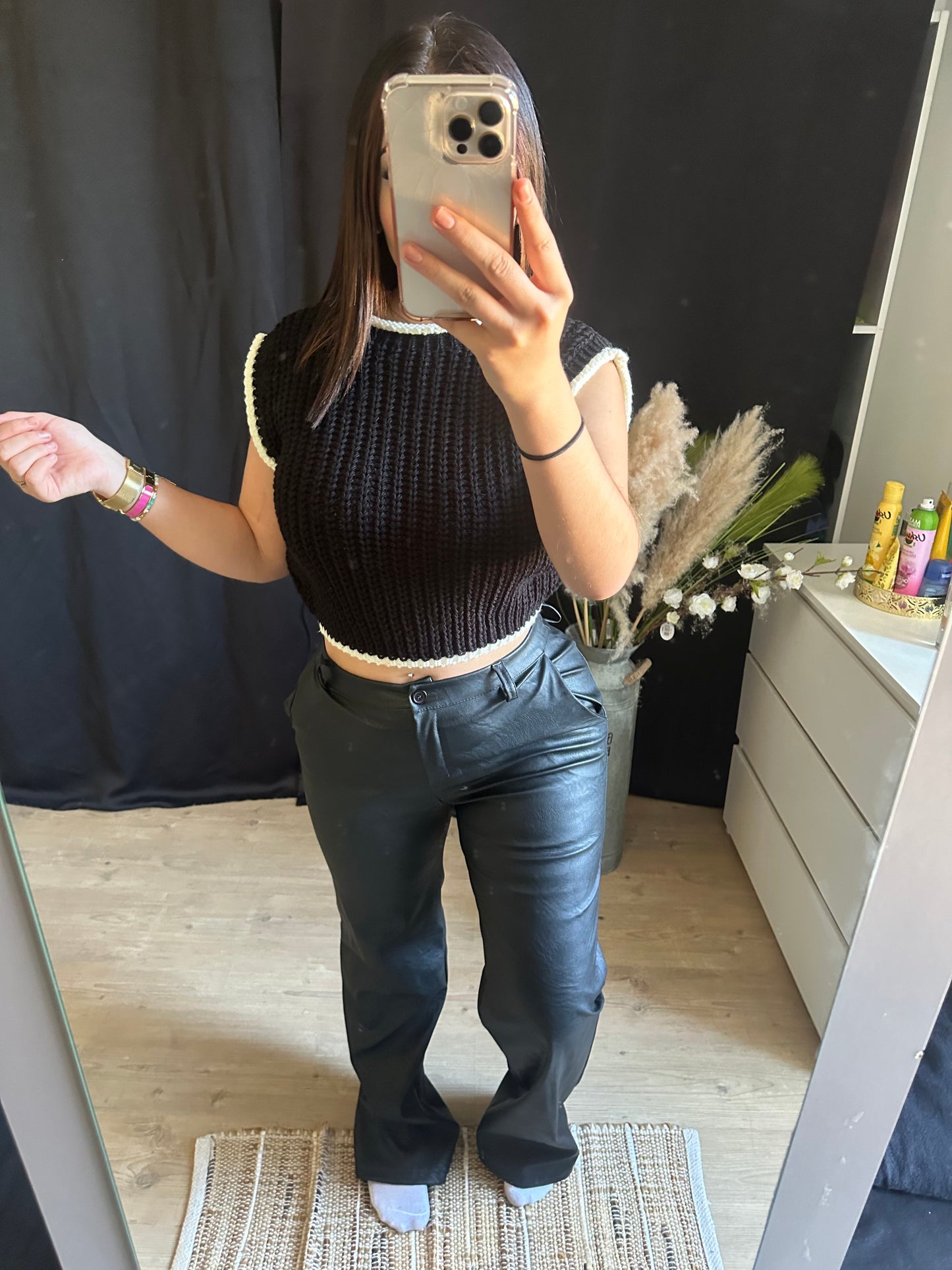 Pull sans manche