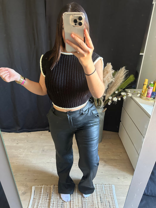 Pull sans manche