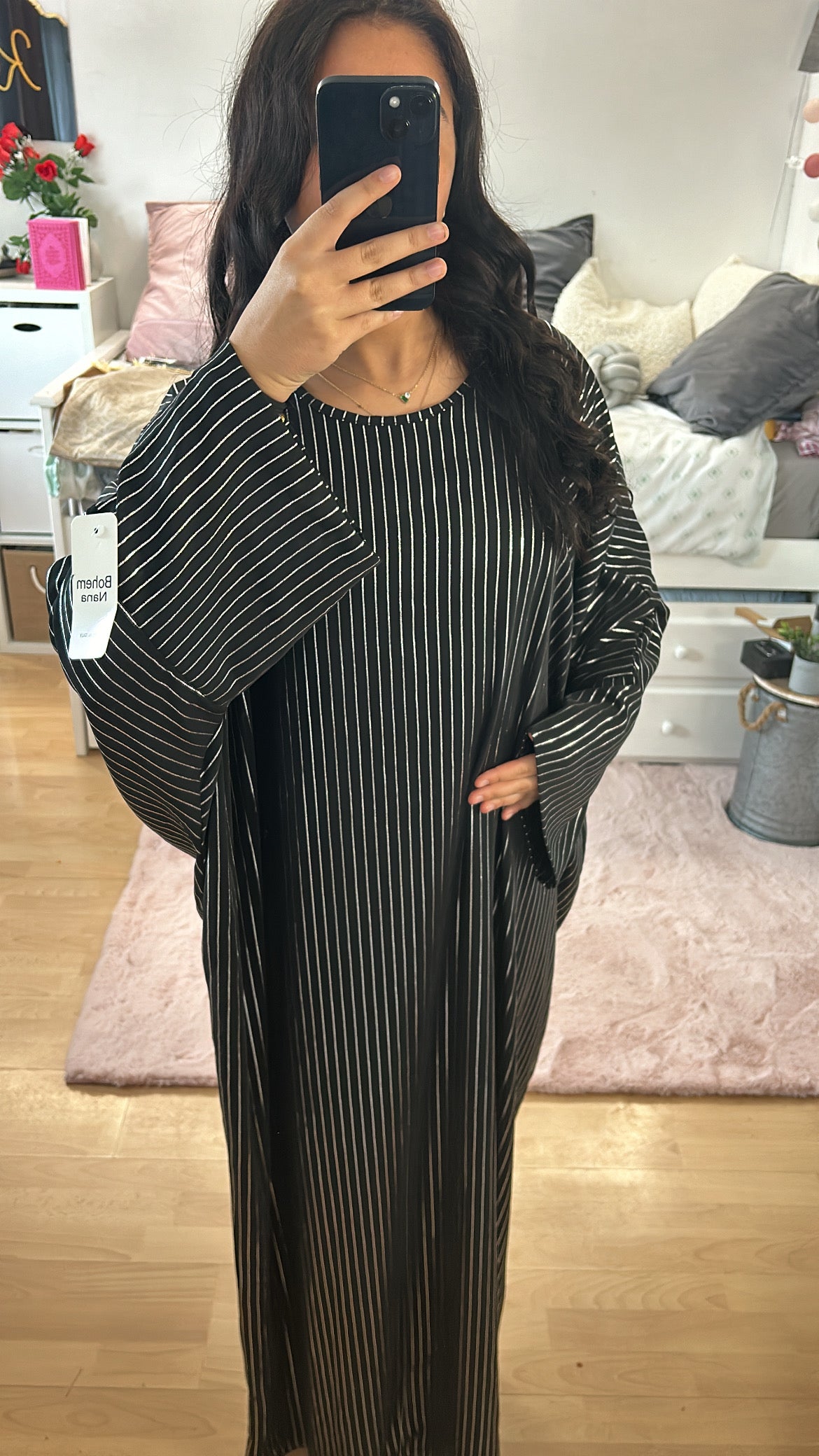 Robe rayée