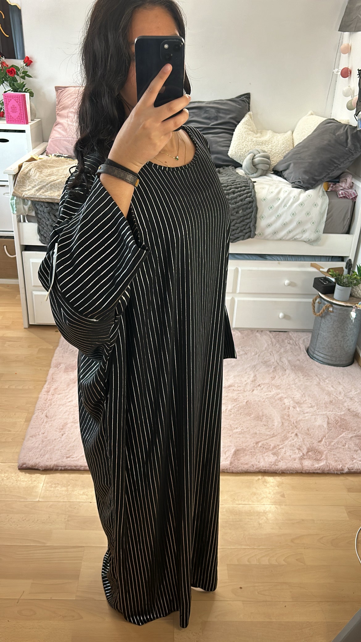 Robe rayée